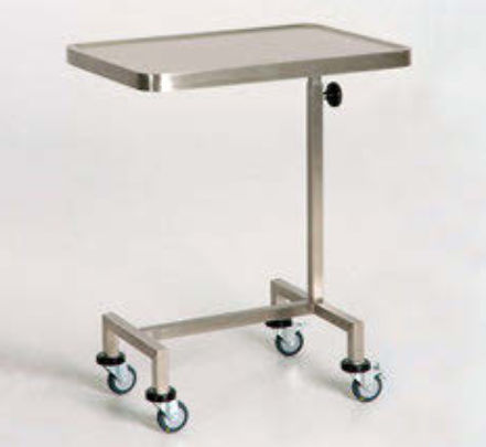 Mesa para instrumental em aço inoxidável - 1300 series - Metallwarenfabrik Walter H. Becker 