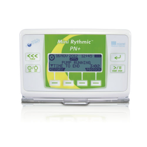 Bomba de infusão de nutrição parenteral - Mini Rythmic™ PN+ - Micrel Medical Devices - ambulatorial / contínua