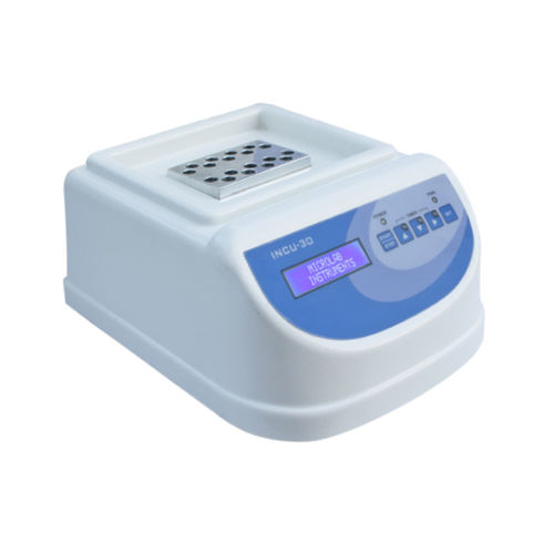 Banho seco digital - INCU-30  - Micro Lab Instruments - aquecedor / bloco duplo / para tubos de ensaio