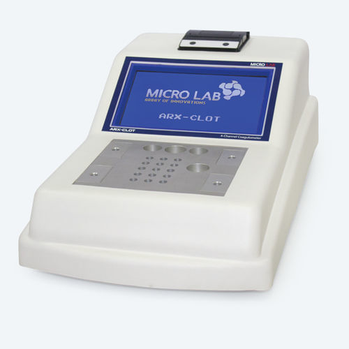 Coagulômetro semiautomático - ARX-CLOT - Micro Lab Instruments - de 4 canais / TP / TTPa