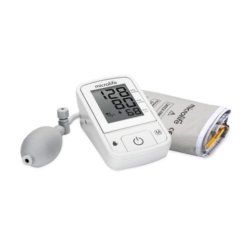 Medidor digital de pressão arterial automático - BP N2 Easy - Microlife - com bateria recarregável / com braçadeira para adulto