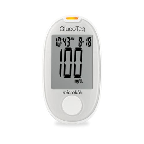 Medidor de glicose automático - GlucoTeq - Microlife - GDH / sem código / com lancetador