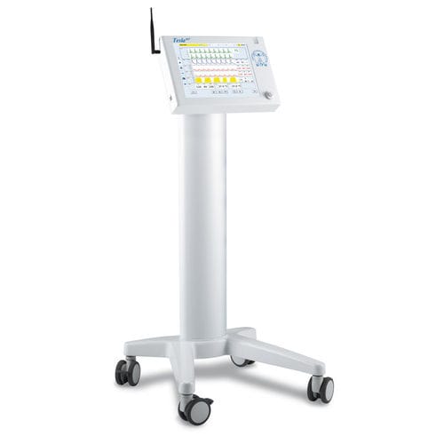 Monitor de paciente com rodízios - TeslaM3 - MIPM Mammendorfer Institut für Physik und Medizin - de ECG / de frequência respiratória / TEMP