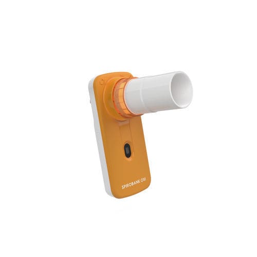 Espirômetro com monitor de SpO2 - Spirobank Oxi - MIR - Medical International Research - conectado / portátil de mão / para pesquisa científica