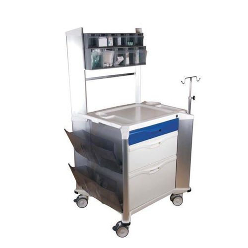 Carrinho de anestesia - JQ760-2 - Mobiclinic - hospitalar / para instrumental / de serviço