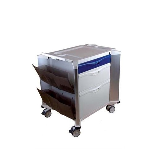 Carrinho hospitalar - Basic - Mobiclinic - para instrumental / multifuncional / coletor de lixo
