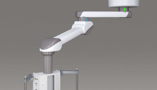 Estativa de braço de teto - moduversa HF plus - modul technik - para sala de cirurgia / articulado