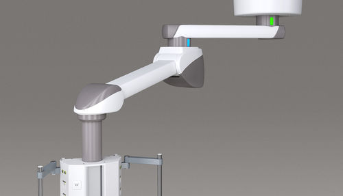 Estativa de braço de teto - moduversa HM plus - modul technik - para sala de cirurgia / articulado