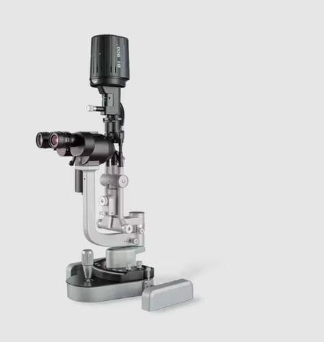 Lâmpada de fenda digital - BI 900 - Haag-Streit Surgical - de mesa