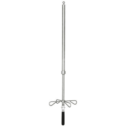 Suporte para soro de teto - D2--2512 - MTH Medical GmbH - 4 ganchos / em inox / com altura regulável