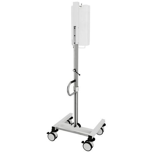Suporte para soro com rodízios - MobiLift - MTH Medical GmbH - 1 gancho / telescópico / com altura regulável