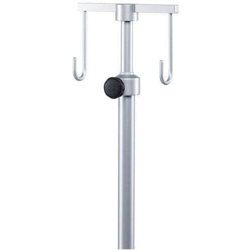 Suporte para soro 2 ganchos - 32MR0704MZ - MTH Medical GmbH - telescópico / com altura regulável / em alumínio