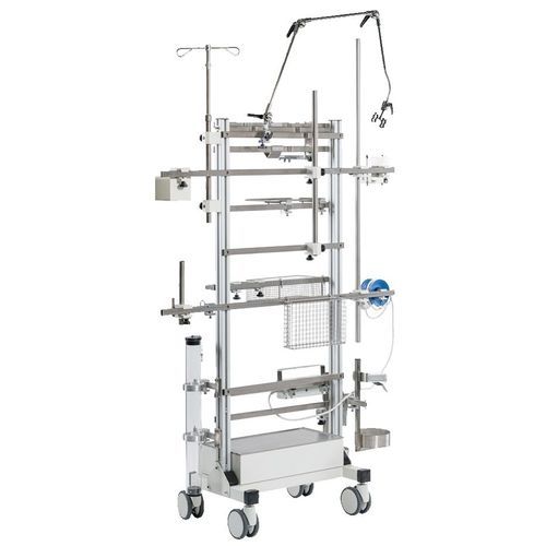 Carrinho hospitalar - MobiSupport   - MTH Medical GmbH - para cuidados intensivos / para uso geral / para aparelho