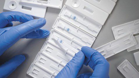 Kit de teste de fluxo lateral - ReliaFlow™ - Ahlstrom-Munksjö - para doenças infecciosas / de gravidez / para análises ambientais