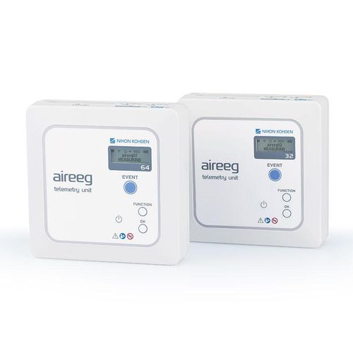 Eletroencefalógrafo de 32 canais - aireeg - Nihon Kohden Europe - 64 canais / para EEG infantil / com mapeamento cerebral
