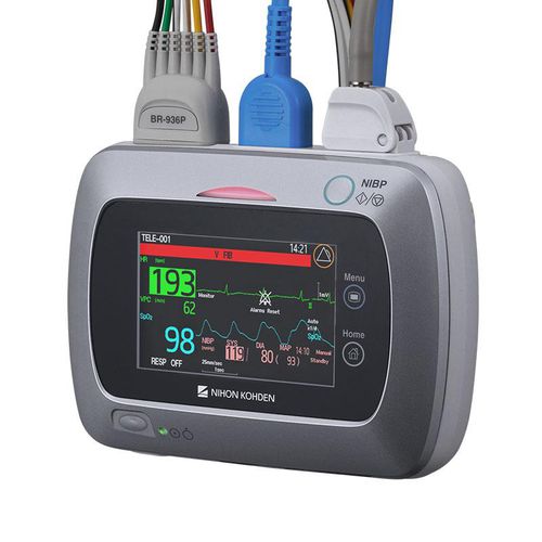 Monitor de sinais vitais de cabeceira - Life Scope G3  - Nihon Kohden Europe - vestível / de ECG / PNI