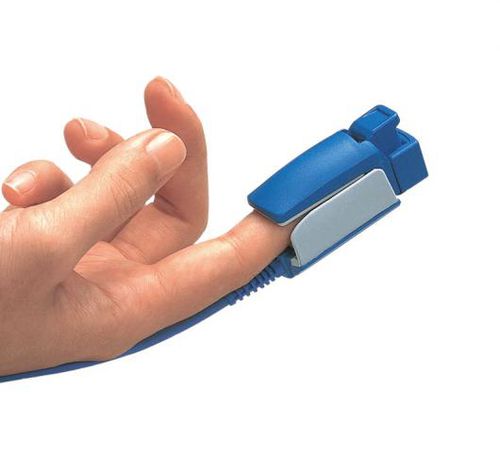 Sensor de SpO2 para dedo da mão - BluPRO® - Nihon Kohden Europe - auricular / para pé / reutilizável