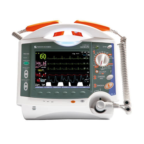 Desfibrilador externo automático - Cardiolife - Nihon Kohden Europe - bifásico / com Bluetooth / com monitor multiparamétrico