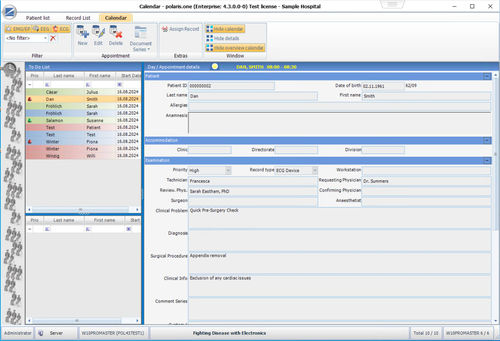 Software médico-hospitalar - polaris.one - Nihon Kohden Europe - de cardiologia / para neurologia / clínico