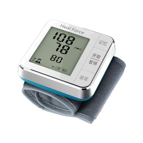 Medidor digital de pressão arterial automático - W02 - Heal Force - de punho