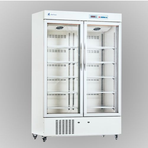 Refrigerador de laboratório - HFLTP-05  - Heal Force - para farmácia / vertical / com rodízios