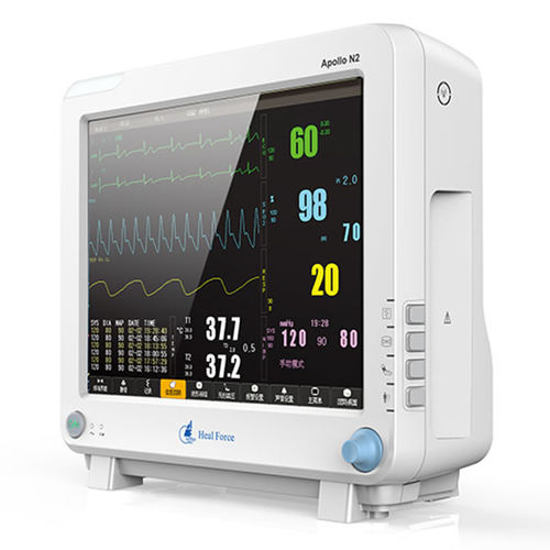 Monitor de paciente com sensor separado - Apollo N2 - Heal Force - de mesa / portátil / de ECG