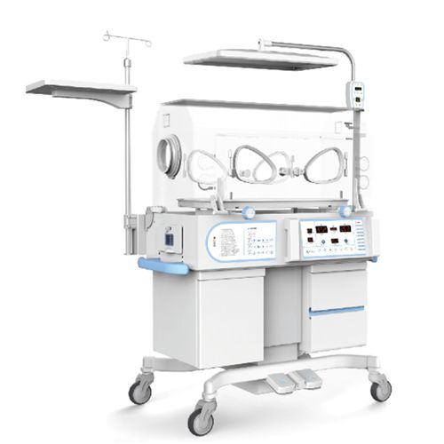 Incubadora neonatal com rodízios - 8502H - Heal Force - com altura regulável / com monitor / com lâmpada para fototerapia