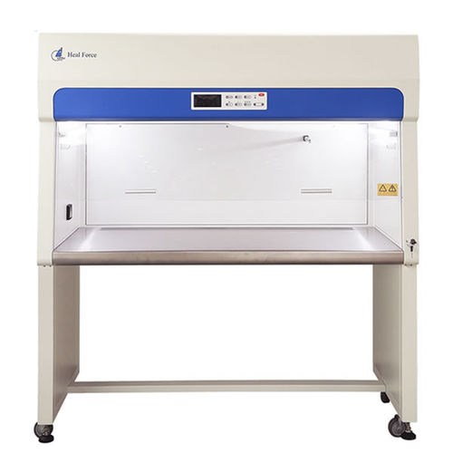 Capela estéril de descontaminação - AlphaClean 1300 - Heal Force - de laboratório / com rodízios / de fluxo laminar vertical