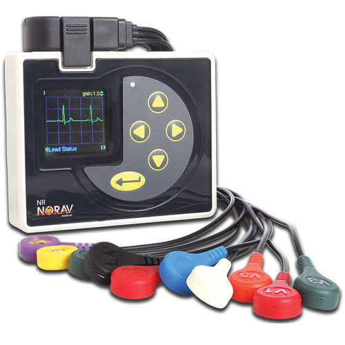 Eletrocardiógrafo para teste de esforço - NR-1207-3 - NORAV Medical - de 12 canais / para computador / para tablet