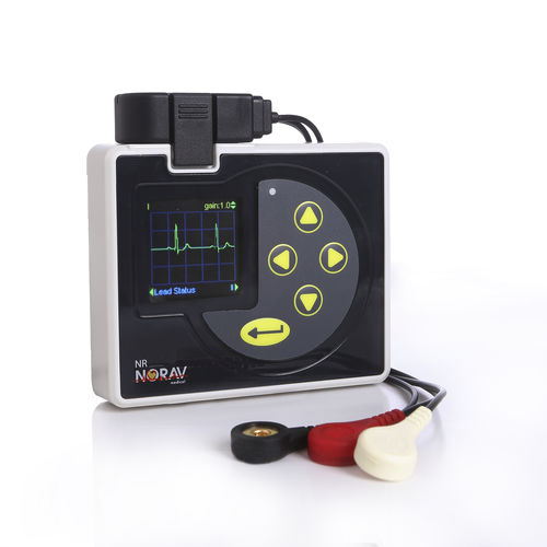 Holter de 3 canais - NR-314 - NORAV Medical - com Bluetooth / USB