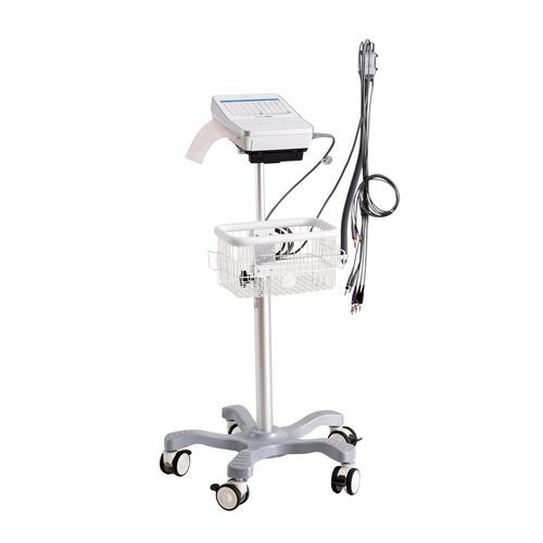 Carrinho para ECG - NECG-12-T - NORAV Medical - hospitalar / para hospital / de transporte