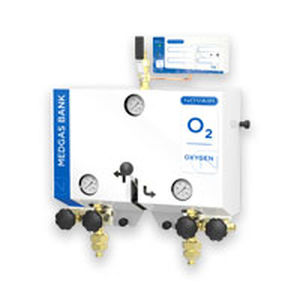 Manifold para gases médicos - Medgas Bank - Novair Oxyplus Technologies - automático / de aprovisionamento / inversor de débito