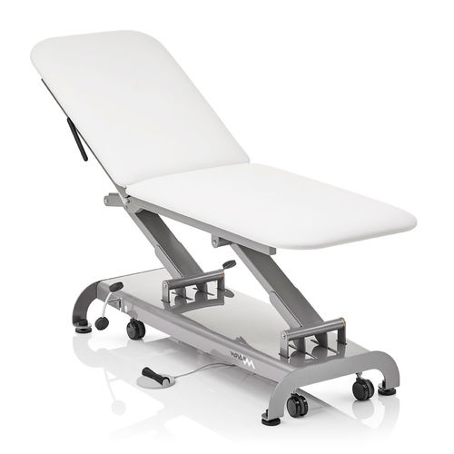 Mesa de exame elétrica - SXL  - Novak M - com altura regulável / com rodízios / articulada em 2 seções