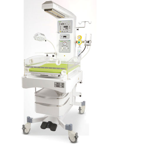 Berço aquecido neonatal com rodízios - Kangaroo KR-1000 - NOVOS