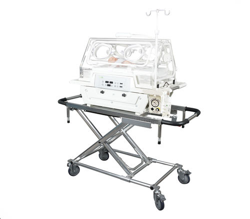 Incubadora neonatal de transporte - KT 1000 - NOVOS - com rodízios / com 4 portinholas / com bateria
