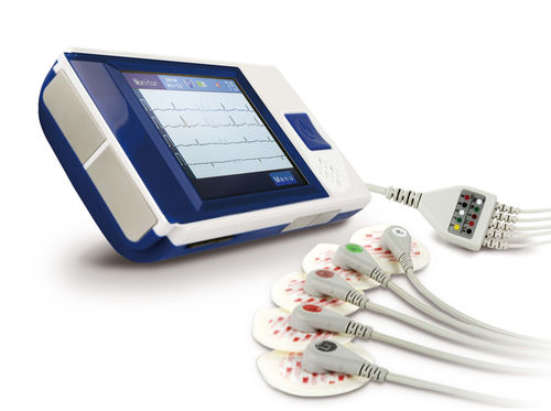 Eletrocardiógrafo para ECG em repouso - ER2202 - nu-beca & maxcellent  - de 4 canais / digital