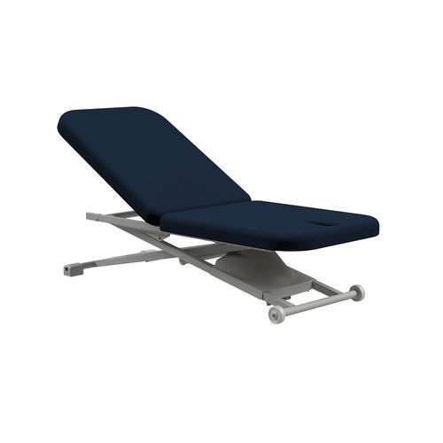 Mesa de massagem elétrica - PT150 - Oakworks Med - com rodízios / com encosto regulável / articulada em 2 seções