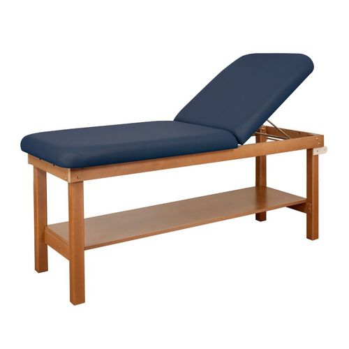 Mesa de exame para pacientes obesos - 81757 - Oakworks Med - manual / com encosto regulável / com altura fixa