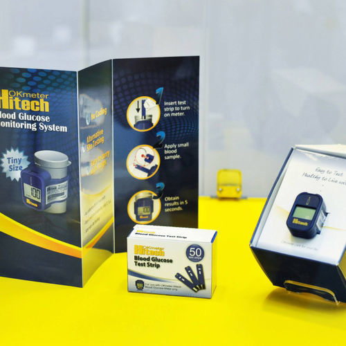 Medidor de glicose automático - Hitech  - OK Biotech  - eletroquímico / para hospital / de hematócrito