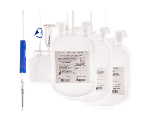 Bolsa de sangue simples - Olidef Medical - quádrupla / tripla / dupla