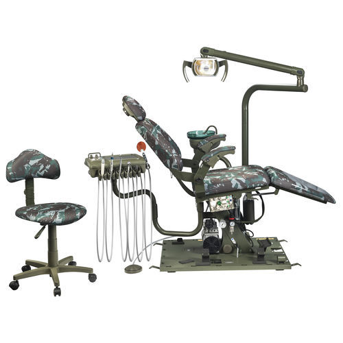Conjunto odontológico com cadeira - Line - Olsen Industry - portátil / com mesa de equipo / com iluminação