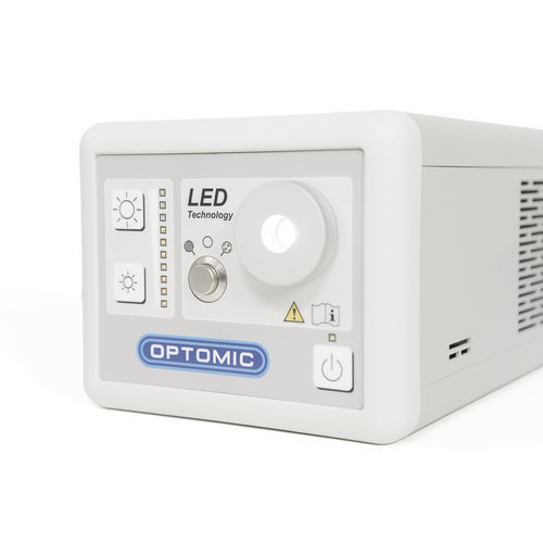 Fonte de luz de LED - Fibrolux LED HP - OPTOMIC - para endoscópio