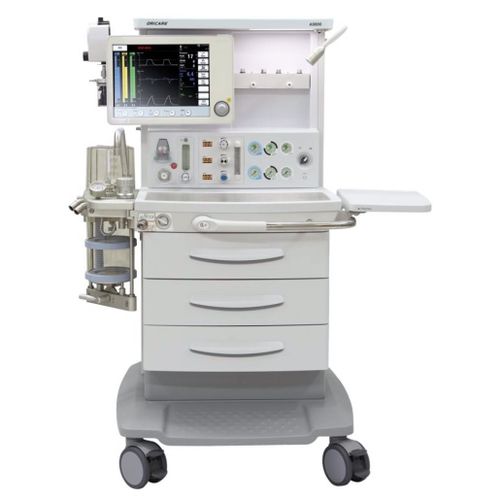 Aparelho de anestesia com carrinho - A9800 - Oricare - com monitoramento respiratório / com misturador de gás eletrônico
