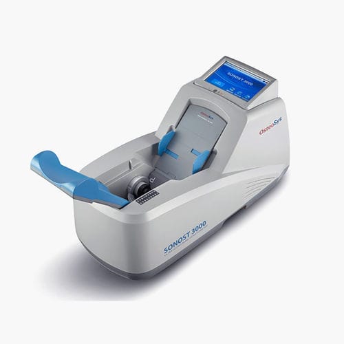 Densitômetro ósseo ultrassônico - SONOST 3000 - OsteoSys - para exame do calcanhar