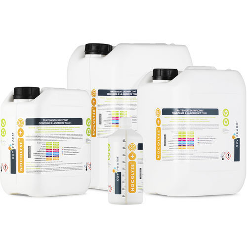 Desinfetante para pisos e outras superfícies - Nocolyse+ - OXY'PHARM - líquido / 5.000 ml / 1.000 ml