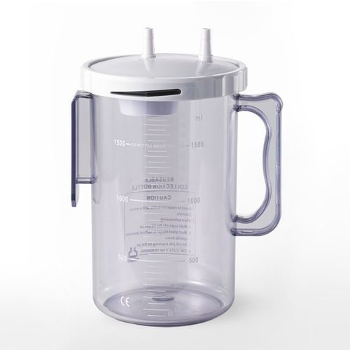 Frasco coletor de fluidos corporais - Pacific Hospital Supply  - em policarbonato