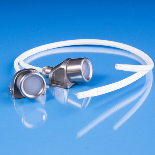 Cateter venoso totalmente implantável - 111252 D-PU - PakuMed Medical Products - de duplo lúmen / em titânio