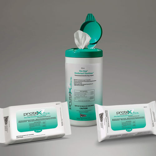Lenços umedecidos para pisos e outras superfícies - PROTEX® ULTRA - Parker Laboratories - emb. 12 unidades