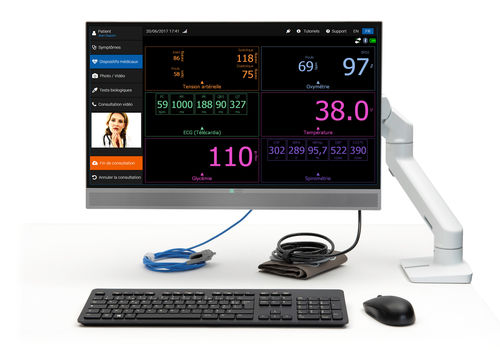 Software de registro de dados - MedCapture - PARSYS Télémédecine - de análise / de gestão de telemonitoramento cardíaco / de diagnóstico