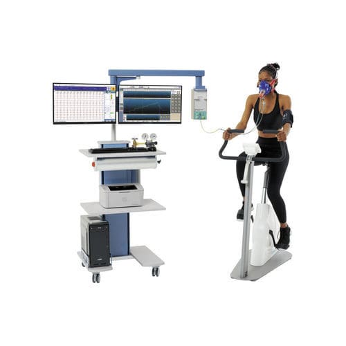 Sistema de teste de esforço cardiopulmonar - PRE-201 series - Piston - com bicicleta estática